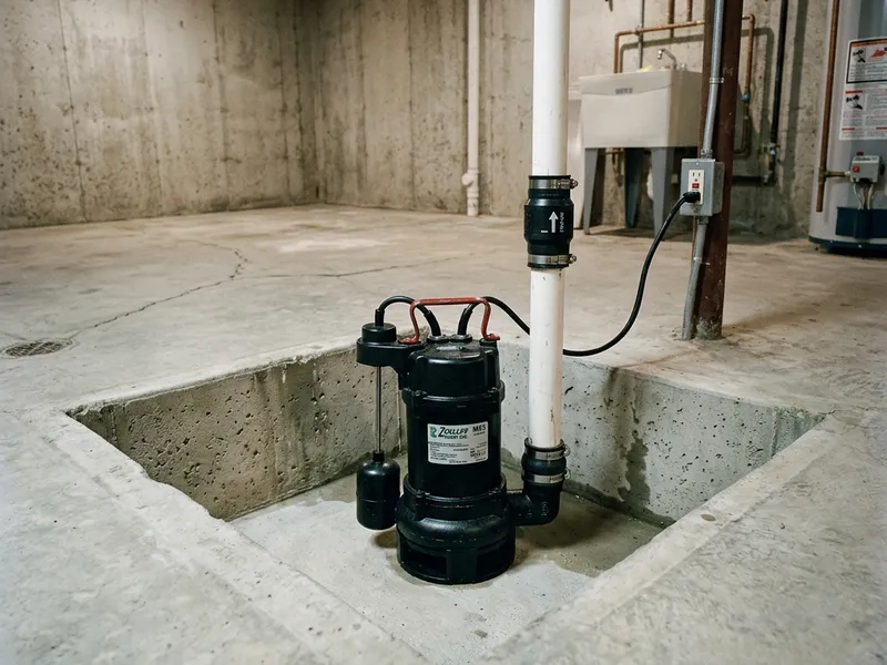 Sump Pump Installation Plumber in Canton, KS